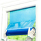 Film plastico trasparente blu fabbricante cinese del PE di prezzi di meglio del campione libero degli sbocchi di fabbrica per la finestra di vetro o la porta